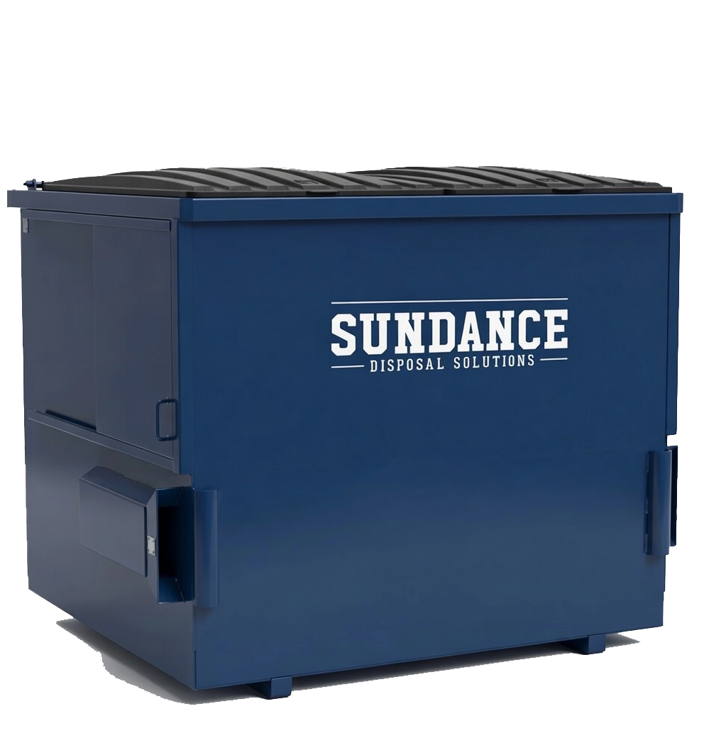 Sundance Disposal Solutions 6-yard front-load dumpster